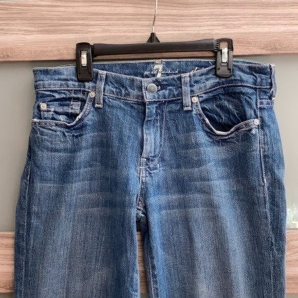 7 For All Mankind Dojo Allston Crochet Jeans - Picture 13 of 13